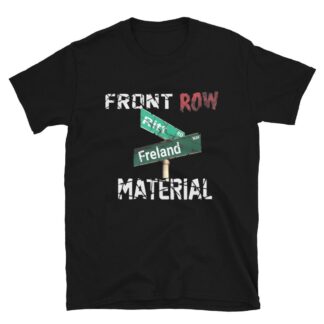 Front Row Material "Ritt & Freland spinoff FRM Logo" Short-Sleeve Unisex T-Shirt