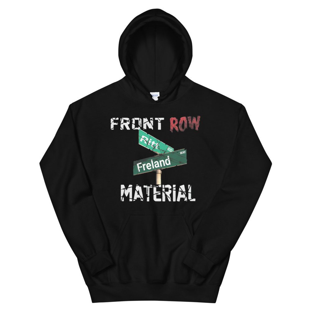 Front Row Material "Ritt & Freland spinoff FRM Logo" Unisex Hoodie
