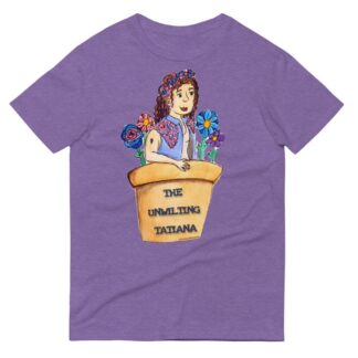 The Unwilting Tatiana "Walking FlowerPot" Unisex Short-Sleeve T-Shirt
