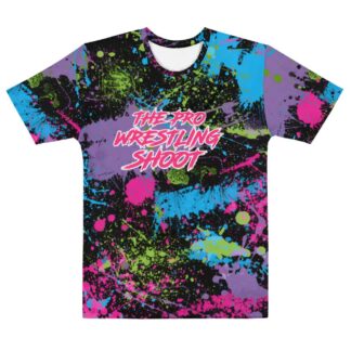 The Pro Wrestling Shoot "Paint Splash" Short Sleeve Unisex T-shirt