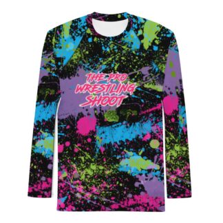 The Pro Wrestling Shoot "Paint Splash" Unisex Long Sleeve Shirt
