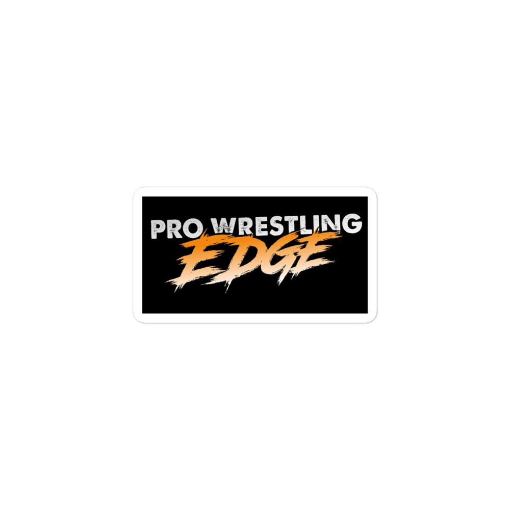 Pro Wrestling Edge "A New Beginning" Bubble-free stickers