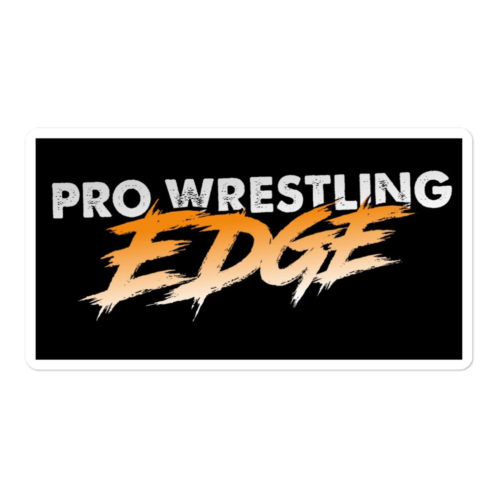 Pro Wrestling Edge "A New Beginning" Bubble-free stickers