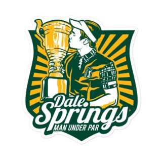 Dale Springs "Trophy Boy" Bubble-free stickers