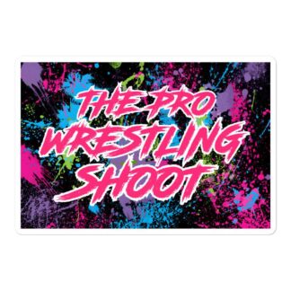 The Pro Wrestling Shoot "Paint splash"Bubble-free stickers