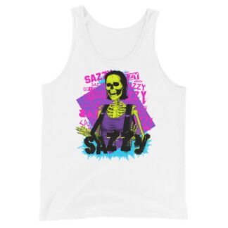 Sazzy Boatright "Sazzy Bones" Unisex Tank Top