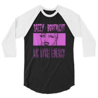 Sazzy Boatright "BDE by Kyle Tobey" 3/4 sleeve raglan shirt