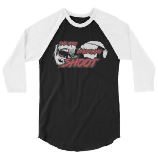 The Pro Wrestling Shoot "Comic Logo" 3/4 sleeve raglan shirt