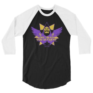 Die Hard Tom McClane "Skeletor" 3/4 sleeve raglan shirt