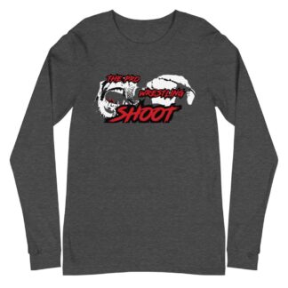 The Pro Wrestling Shoot "Comic Logo" Unisex Long Sleeve Shirt