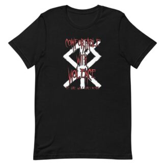 Corey Kerr "Comfortable With Violence" Short-Sleeve Unisex T-Shirt
