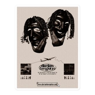 Darian Bengston "Theatrics by Riley Park (@parkinatowzone)" Bubble-free stickers