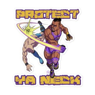 Paragon "Protect Ya Neck" Bubble-free stickers