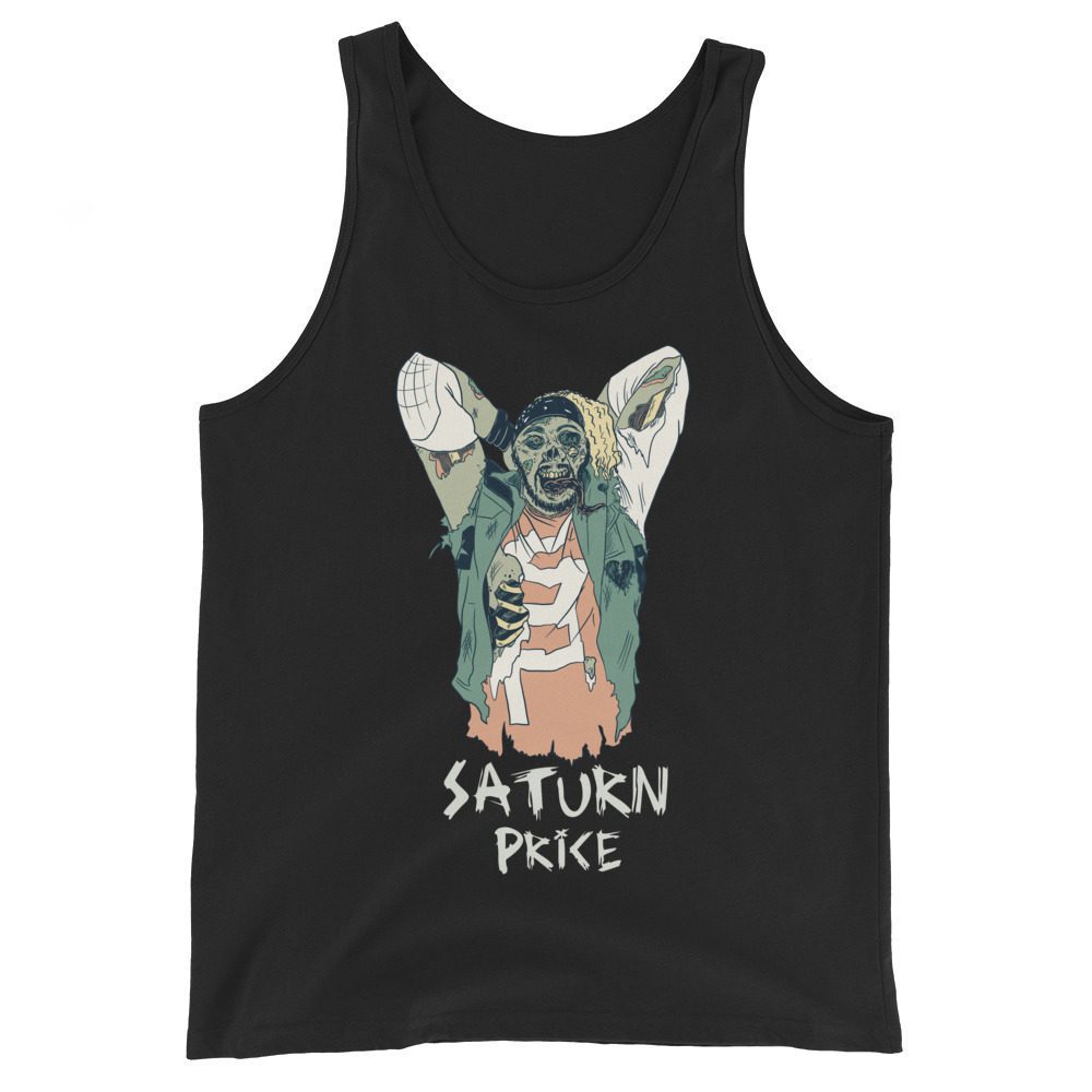 Saturn Price "Hey Look, I'm A Zombie!" Unisex Tank Top