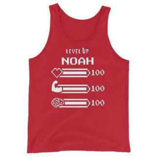 LvlUpNoah "Lvl Up NOAH Stats" Unisex Tank Top