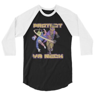 Paragon "Protect Ya Neck Uncle Sam (Juneteenth/4th of July edition)" 3/4 sleeve raglan shirt
