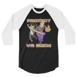 Paragon "Protect Ya Neck Halloween" 3/4 sleeve raglan shirt
