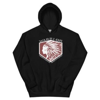Warrior Professional Wrestling "WPW Women's WarriorHead" Unisex Hoodie