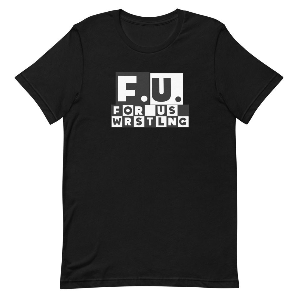 For Us Wrestling "F.U. Network" Short-sleeve unisex t-shirt