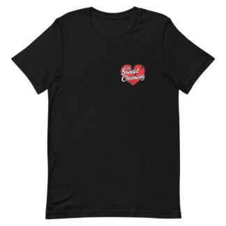 The Sweet Chinwag Podcast "Distressed Heart" Short-sleeve unisex t-shirt