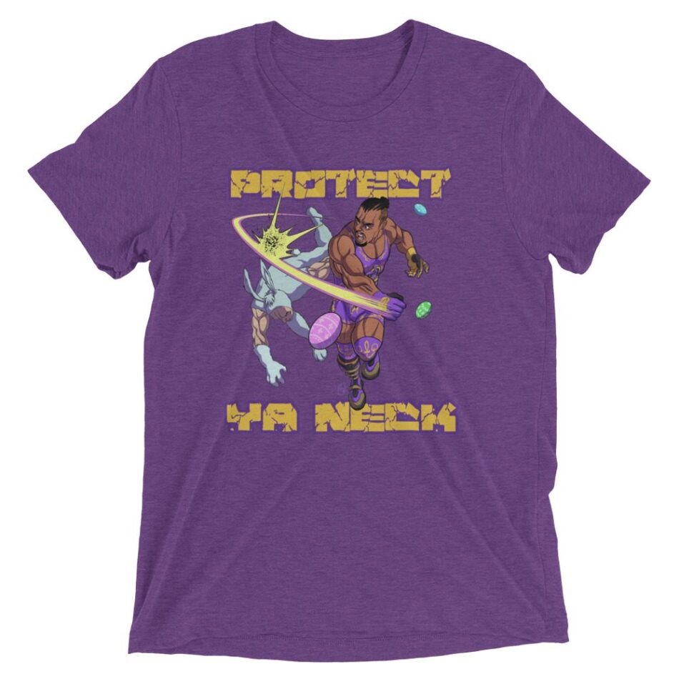 Paragon "Protect Ya Neck Easter Bunny" Short sleeve unisex T-Shirt