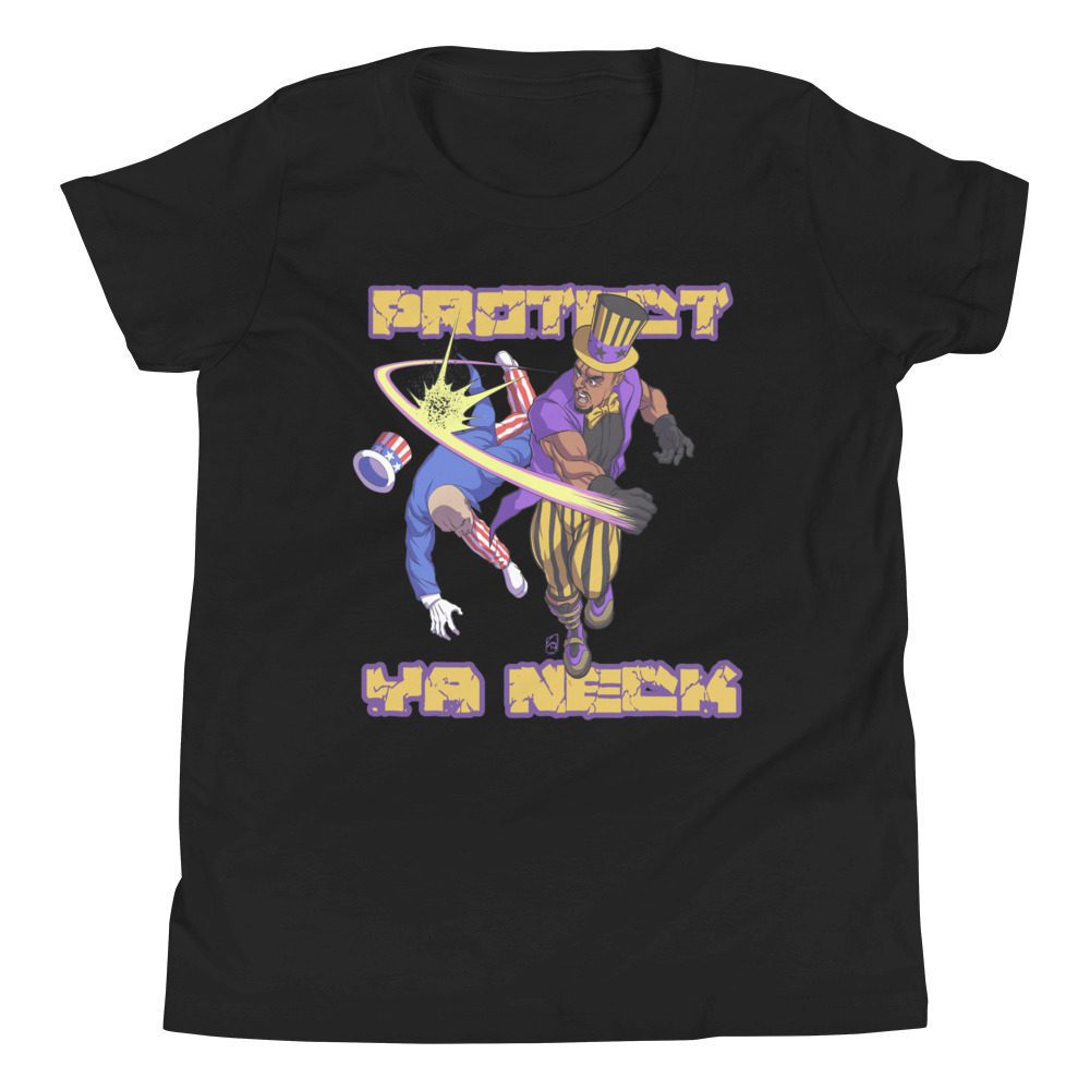 Paragon "Protect Ya Neck Uncle Sam (Juneteenth/4th of July edition)" Youth Short Sleeve T-Shirt