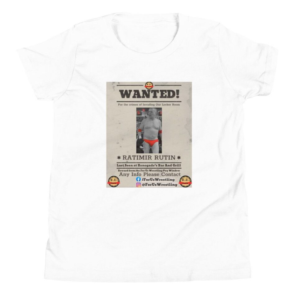 For Us Wrestling "Ratimer" Youth Short Sleeve T-Shirt