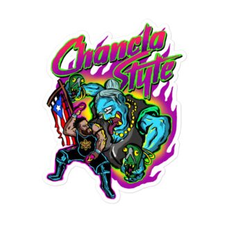 Matt Awesome "Chancla Style" Bubble-free stickers