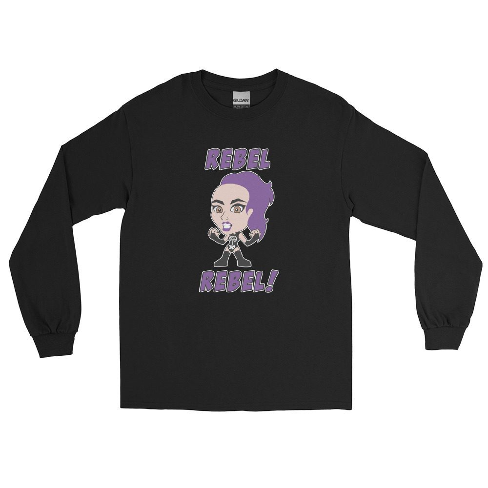 Sarah The Rebel "Rebel Rebel" Unisex Long Sleeve Shirt
