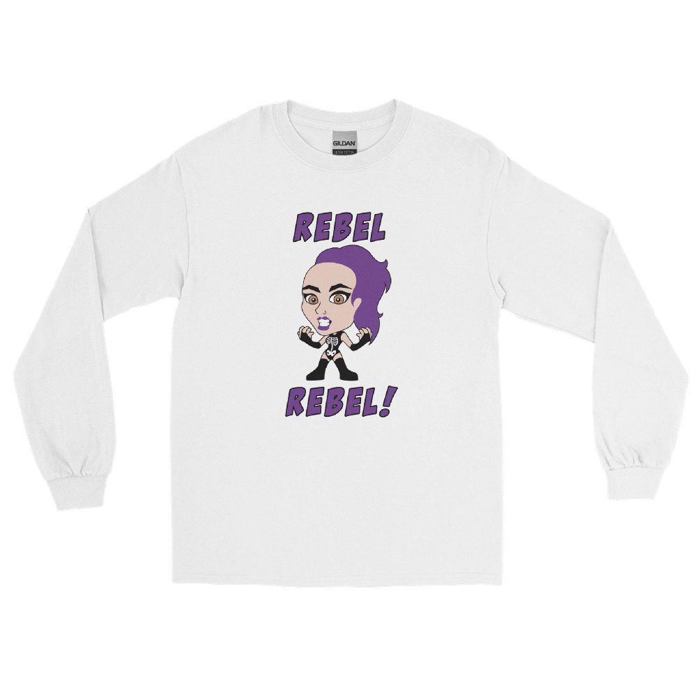 Sarah The Rebel "Rebel Rebel" Unisex Long Sleeve Shirt