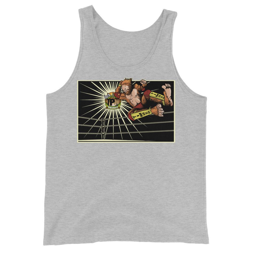 Timber Pro Wrestling "TPW Sasquatch" Unisex Tank Top