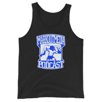 Markoutmedia Podcast "M.O.M. Logo Blue" Unisex Tank Top