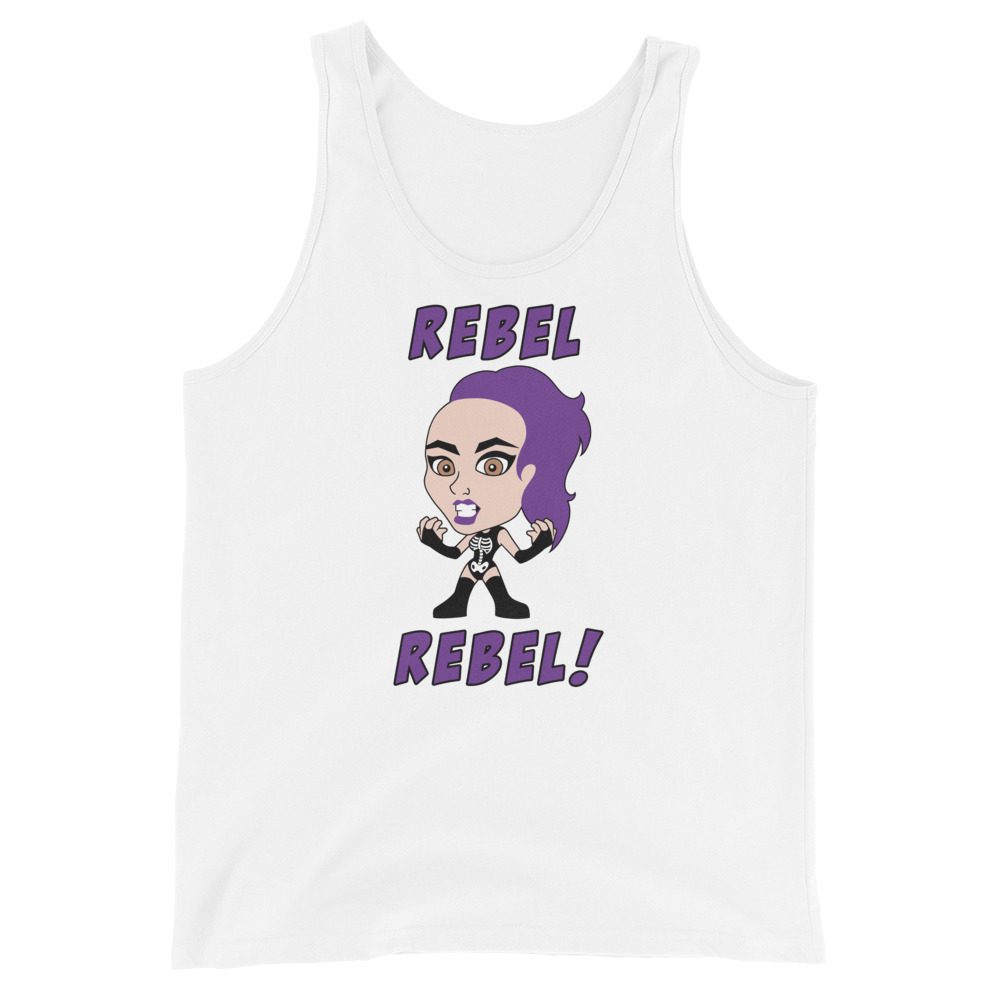 Sarah The Rebel "Rebel Rebel" Unisex Tank Top