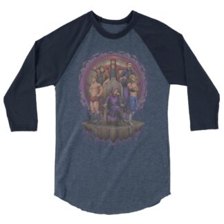 Kalon Jay "The Headhunters" 3/4 sleeve raglan shirt