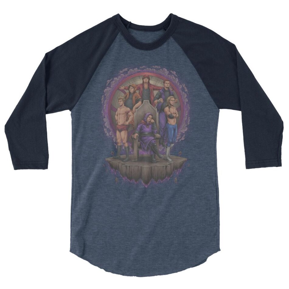Kalon Jay "The Headhunters" 3/4 sleeve raglan shirt