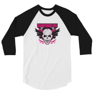 Sharpshooting "Sharpshooting Logo" 3/4 sleeve raglan shirt