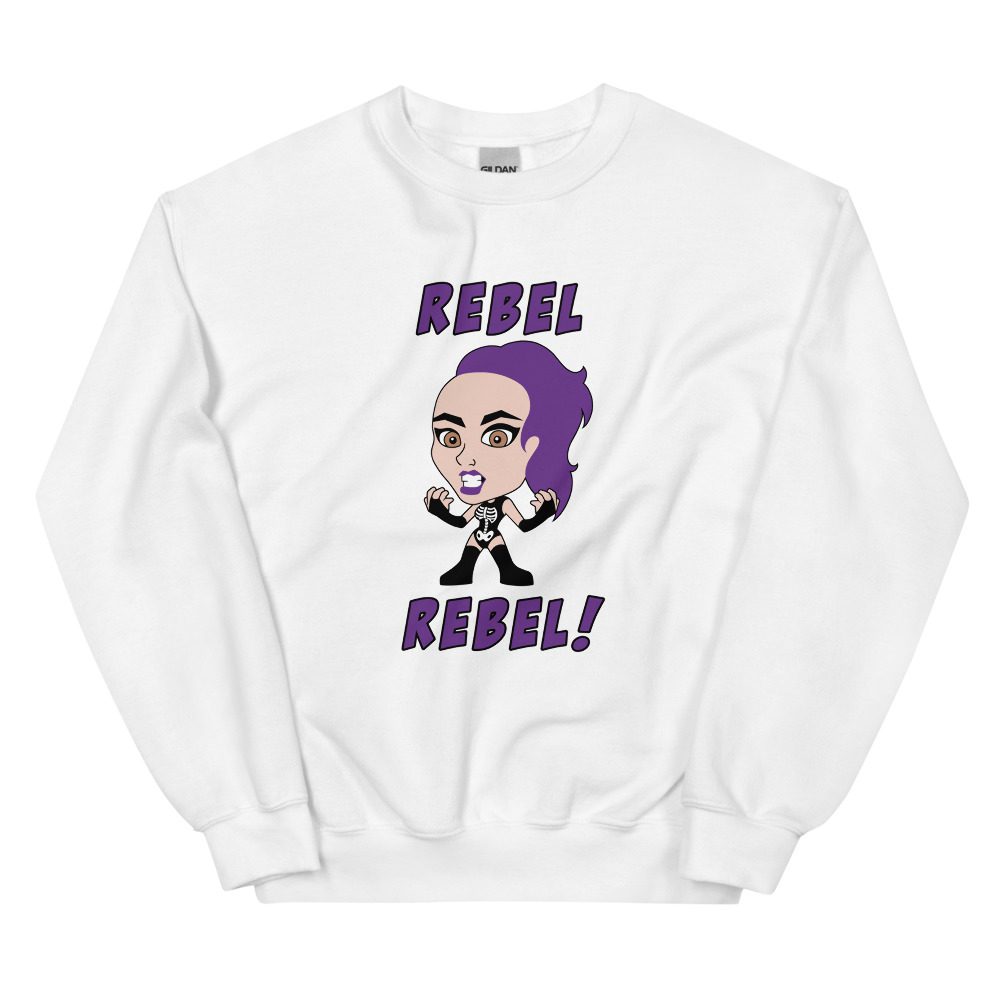 Sarah The Rebel "Rebel Rebel" Unisex Sweatshirt