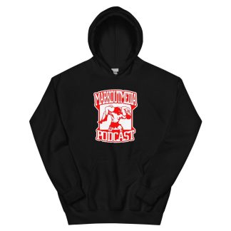 Markoutmedia Podcast "M.O.M. Logo Red" Unisex Hoodie