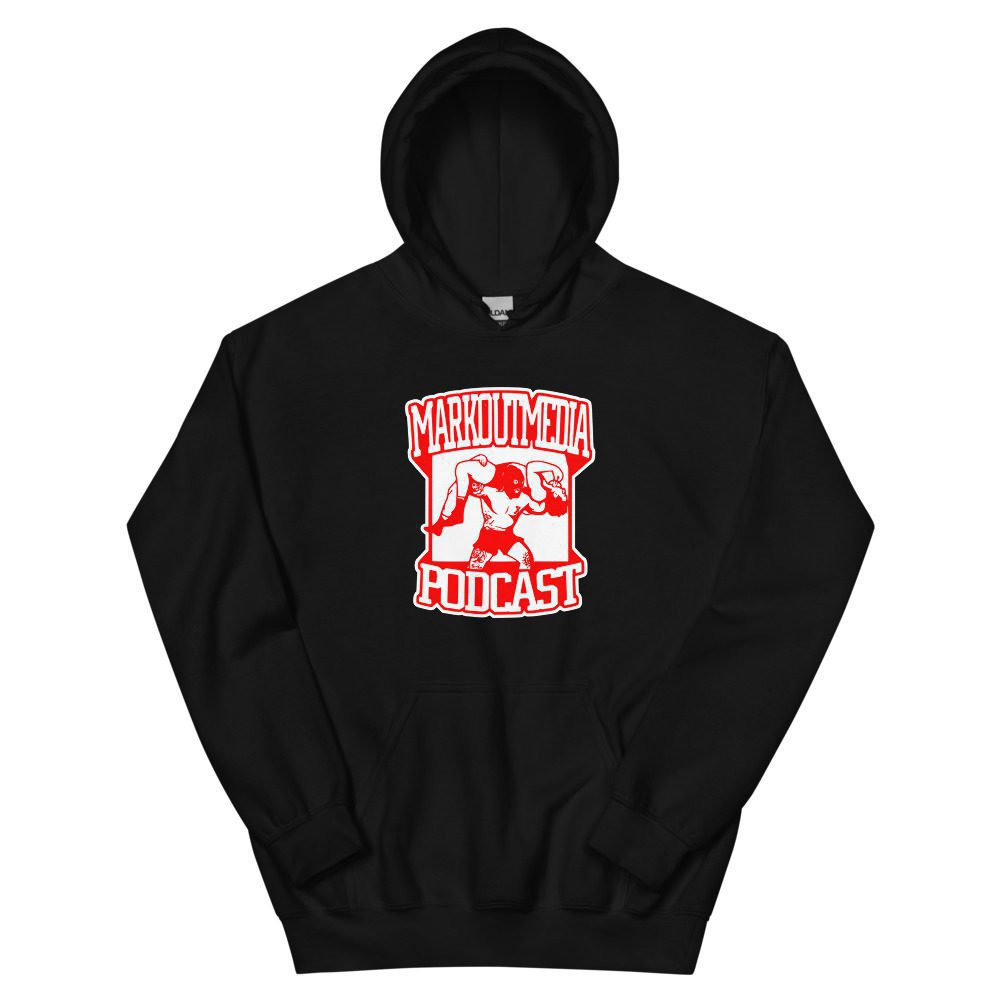 Markoutmedia Podcast "M.O.M. Logo Red" Unisex Hoodie