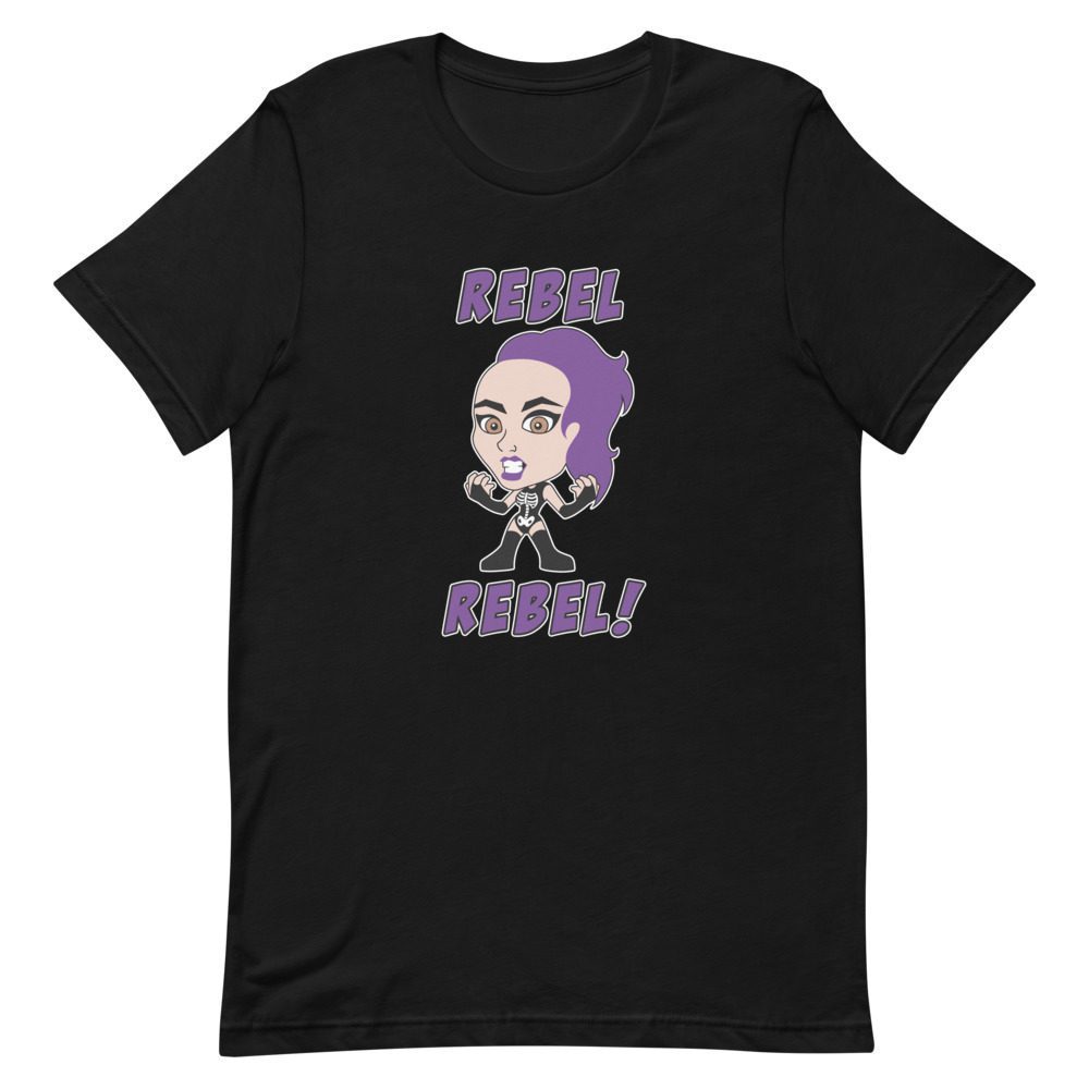 Sarah The Rebel "Rebel Rebel" Short-sleeve unisex t-shirt