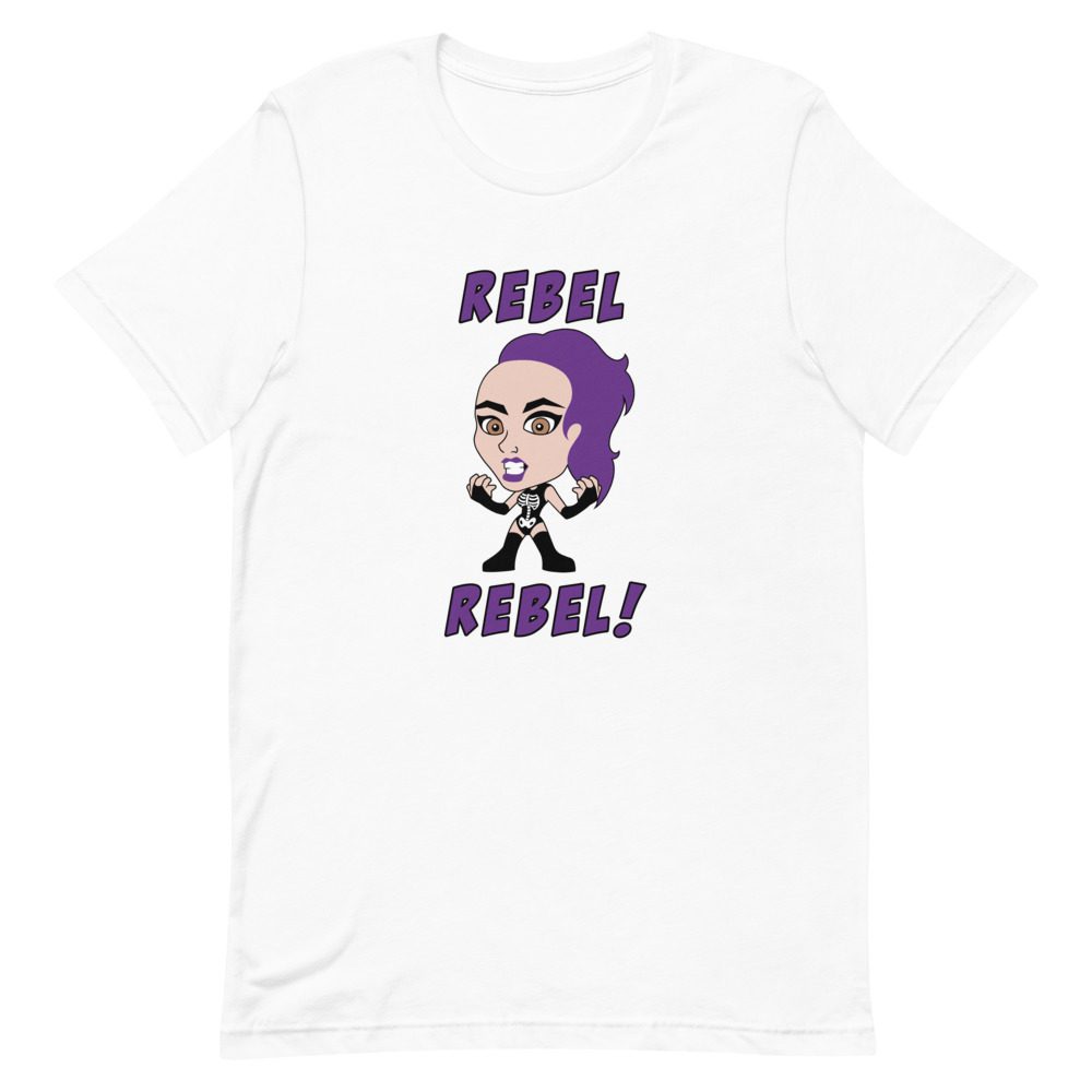 Sarah The Rebel "Rebel Rebel" Short-sleeve unisex t-shirt