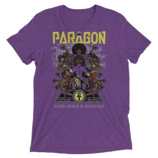 Paragon "Vainglorious & Notorious" Short sleeve unisex t-shirt