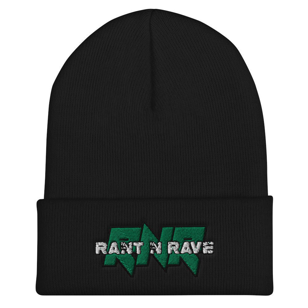 Rant N Rave Podcast "RNR Logo V4" Cuffed Beanie