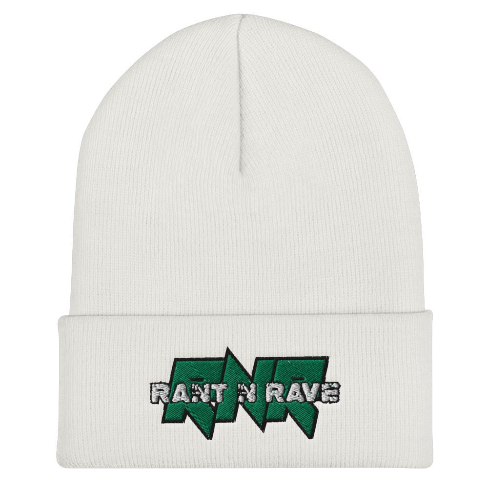 Rant N Rave Podcast "RNR Logo V4" Cuffed Beanie