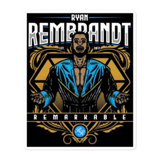 Ryan Rembrandt "Rembrandt of the Ring" Bubble-free stickers