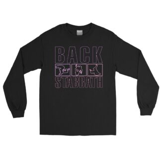 The Midnight Heat "Back Stabbath" Unisex Long Sleeve Shirt