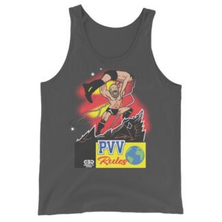 Perry Von Vicious "PVV Rules (Art by: @gimmickbydesign)" Unisex Tank Top