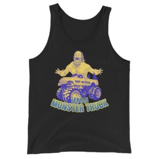 Perry Von Vicious "Human Monster Truck (Artist: @MrStephenPike)" Unisex Tank Top