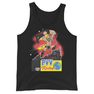 Perry Von Vicious "PVV Rules (Art by: @gimmickbydesign)" Unisex Tank Top