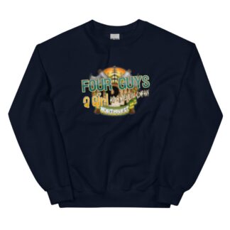 Timber Pro Wrestling "Four Guys, A Girl and a Wrestling Company" Unisex Sweatshirt